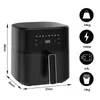 Heißluftfritteuse AF-625A Heißluftfritteuse 6.5L Airfryer Produktbild-Vorschau 8
