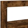 The Living Store LED-Kopfteil mit Ablagen Räuchereiche Produktbild-Vorschau 10