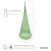 MAMOI® Hängesessel für kinder, Therapieschaukel, Schaukel Produktbild-Vorschau 2