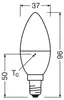 Osram 4058075831940, 3,3 W, 25 W, E14, 250 lm, 15000 h, Produktbild-Vorschau 5