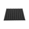 3D Wandpaneel, 50 x 50 cm, PVC, 12 stuks. Zwarte Productafbeelding-voorbeeld 4