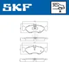 SKF Bremsbeläge Satz Hinten Bremsklötze passend für Produktbild-Vorschau 1