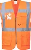 Portwest S476 BERLIN EXEKUTIV WESTE Orange Gr. S Produktbild-Vorschau 1