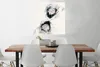 MuchoWow® Poster Rosen - Blumen - Rauch - Zeitungspapier Produktbild-Vorschau 2