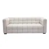 Miliboo - Design-Sofa mit beigem Stoff im Samtdesign Produktbild-Vorschau 1