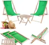KADAX-Set aus natürlichem Couchtisch für Liegestühle + 2 Produktbild-Vorschau 1