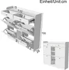 Schuhschrank，Schuhkipper，Schuhablage，Sideboard，Schuhregal，pl Produktbild-Vorschau 8