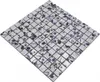 Mosaikfliese Retro Vintage Keramik weiß blaue Blume Produktbild-Vorschau 2