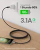 INIU USB C Kabel, [3 Stück 2m+2m+0,5m] 3.1A Ladekabel USB C Produktbild-Vorschau 3