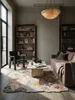 Teppich Hellrosa rechteckig im Wohnzimmer mit Couchtisch und Wohnaccessoires Wohnidee skandinavisch modern_#sku_SAF503119377398-SAF503119377399-SAF503119377400# Produktbild-Vorschau