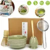 5-teiliges Matcha Set, Japanese Ceramic Matcha Schale, Produktbild-Vorschau 1