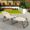 Aluminium faltbare Garten Strand Sonnenliege Mauritius - Produktbild-Vorschau 8