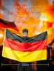 MUWO "Nations Together" | Deutschland Flagge | 150×90 cm | Produktbild-Vorschau 2