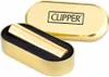 Clipper Metall Feuerzeug: Gold Matt Produktbild-Vorschau 2
