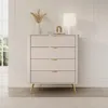 Highboard Kommode Lante 88 cm – 4 Schubladen – Beige / Produktbild-Vorschau 1