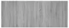 vidaXL Čelo postele Grey Sonoma 200x1,5x80 cm odvodený Náhľad obrázku produktu 6