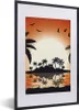 MuchoWow® MuchoWow® Gerahmtes Poster Sonne - Insel - Meer Produktbild-Vorschau 1