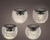 LED Solar Dekoleuchte 8x6cm Glas gemustert Warmweiß 1 Stück Produktbild-Vorschau 2