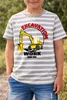 BONDI Jungen T-Shirt "Bagger" 33181 | Stone striped Größe: Produktbild-Vorschau 2