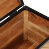 vidaXL Truhla 60x30x30 cm z masivního dřeva akácie a železa Náhled obrázku produktu 6
