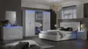 Schlafzimmer Set New Gemma in Weiß Silber Produktbild-Vorschau 2