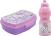 Hello Kitty 2 tlg. Lunch Set Lunchbox Brotdose Trinkflasche Produktbild-Vorschau 1