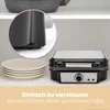 ProfiCook PC-WA 1240 2 Waffel(n) 1000 W Schwarz, Edelstahl Produktbild-Vorschau 24