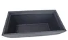 Pflanztrog mit Rillen anthrazit 80x40x34cm Pflanzkübel Produktbild-Vorschau 5