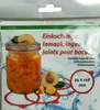 Deti Einkochringe rot 10er 94x108 Rillengläser Produktbild-Vorschau 1