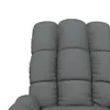 vidaXL Sedia da massaggio in tessuto grigio scuro Anteprima dell’immagine prodotto 8