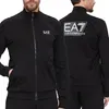 EA7 Emporio Armani Herren-Sweatshirt, schwarz, mit Produktbild-Vorschau 1