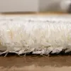 Teppich Wohnzimmer Creme Weiß Weich Groß Shaggy Flokati Produktbild-Vorschau 3