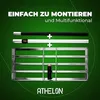 ATHELON® Rasenrakel mit Gummigriff – Stabil & langlebig – Produktbild-Vorschau 3