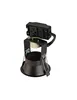 A black downlight fixture with a GU10 socket and a junction box. Produktbild-Vorschau