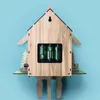 Orologio a cucù da parete - Chalet in legno - Pendolo - Anteprima dell’immagine prodotto 5