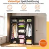 Goliving Faltgarderobe - Garderobenschrank - Kleiderschrank Produktbild-Vorschau 6