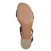 MARCO TOZZI Damen Sandale Textil Sandalette Metallic Produktbild-Vorschau 5