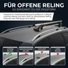 Alu Relingträger VDP XL135 universal Dachträger Produktbild-Vorschau 3