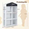 Étagère pour enfants COSTWAY en forme de maison, étagère Voir les images du produit 3