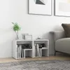 vidaXL Nočné stolíky 2 ks. Vysokolesklý biely 40x30x40 cm Náhľad obrázku produktu 2
