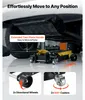 Cric hydraulique de 2 tonnes, cric plat en acier avec pompe Voir les images du produit 6