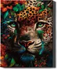 Ach, umění! - Malování podle čísel Jaguar - 40x50cm, s Náhled obrázku produktu 1