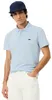 Lacoste Polo hellblau einfarbig Piqué 2-Knopf normale Produktbild-Vorschau 1