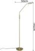 Lampa stojąca LED MONZA złoty Trio 423310108 Podgląd zdjęcia produktu 11