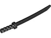 A black sword on a white background. Náhľad obrázku produktu