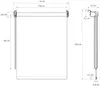 SN Deco Thermorollo Klemmfix 110x150 K102 granit Produktbild-Vorschau 6