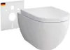 Alpenberger WC Set Toilette mit WC Deckel | Wand WC Produktbild-Vorschau 1