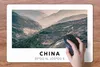 MuchoWow® Schreibtischunterlage China - Berge - Asien 60x40 Produktbild-Vorschau 3