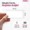 50 etiquetas magnéticas reutilizables MAGSTICK. Etiqueta Vista previa de la imagen del producto 2