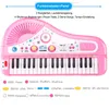 AIORBER Dětské klávesy s 37 klávesami, mikrofonem, hudební Náhled obrázku produktu 2